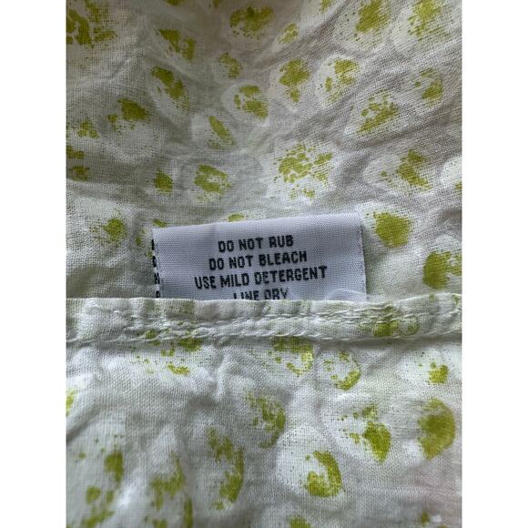 Roberta Roller Rabbit Sz S 100% Cotton Tunic‎ Top Embroidered Metallic Trim Boho - Picture 5 of 13